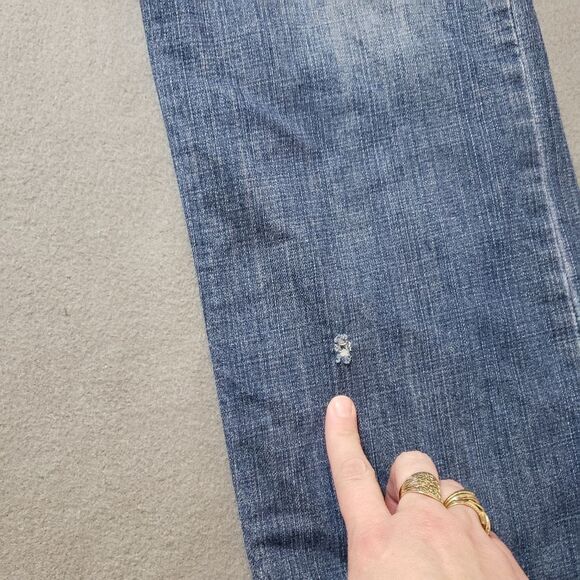 Vintage destroyed y2k Levi’s 559 Jeans Relaxed Straight Jeans - Distressed - Picture 3 of 16